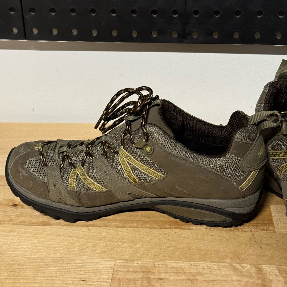 Merrell Siren Sport Women GoreTex XCR/Brindle Hiking Trail Shoe Brown J16000 Sz9 - Picture 8 of 9